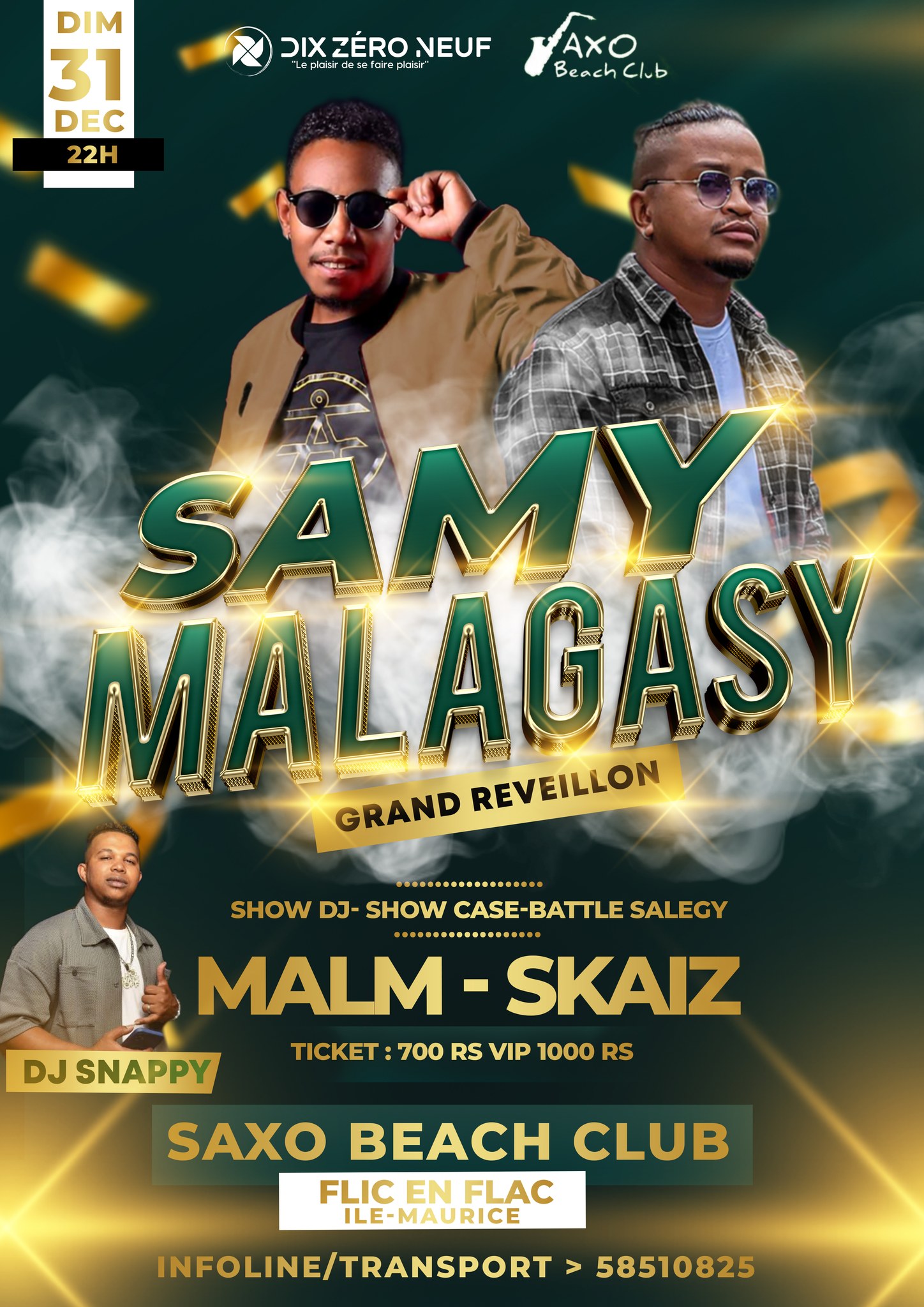 Samy Malagasy Île Maurice